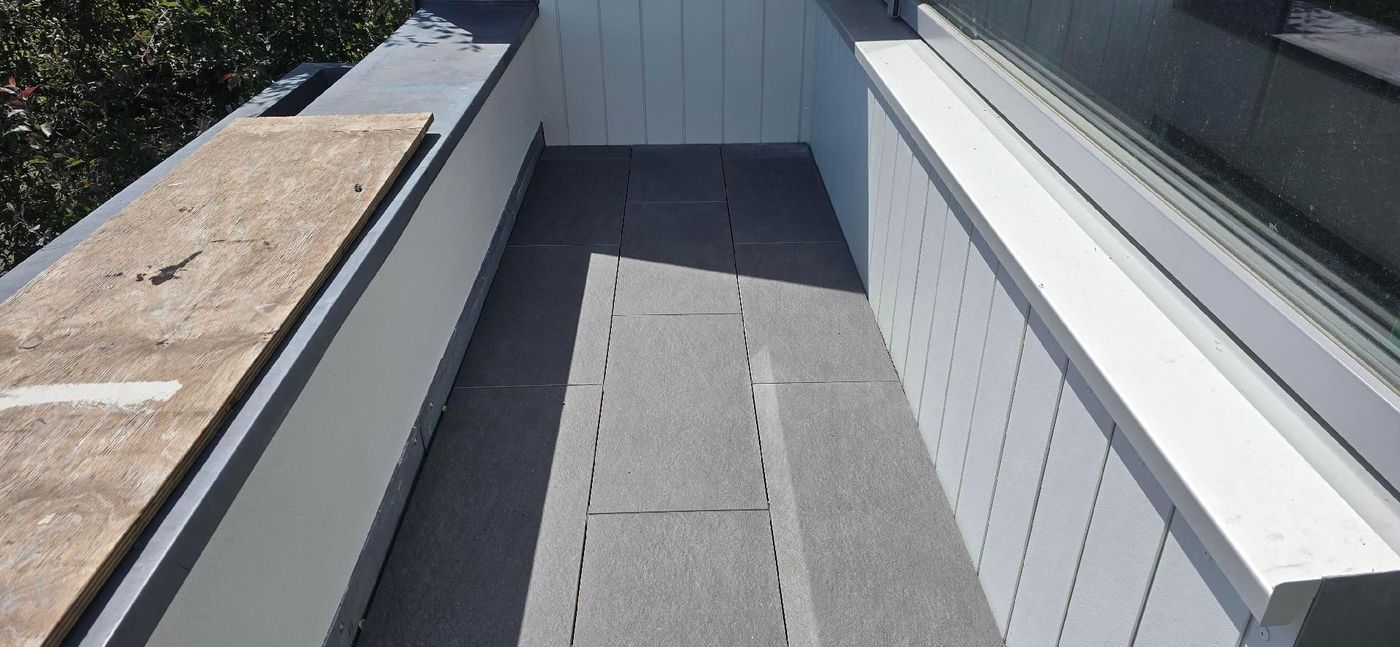 Sanierter Dachbalkon